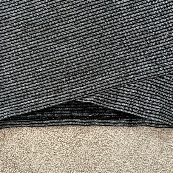 Madewell crossover sleeveless cropped tank top striped - Picture 3 of 5
